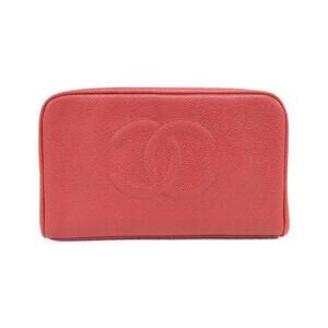 CHANEL Red Pouch